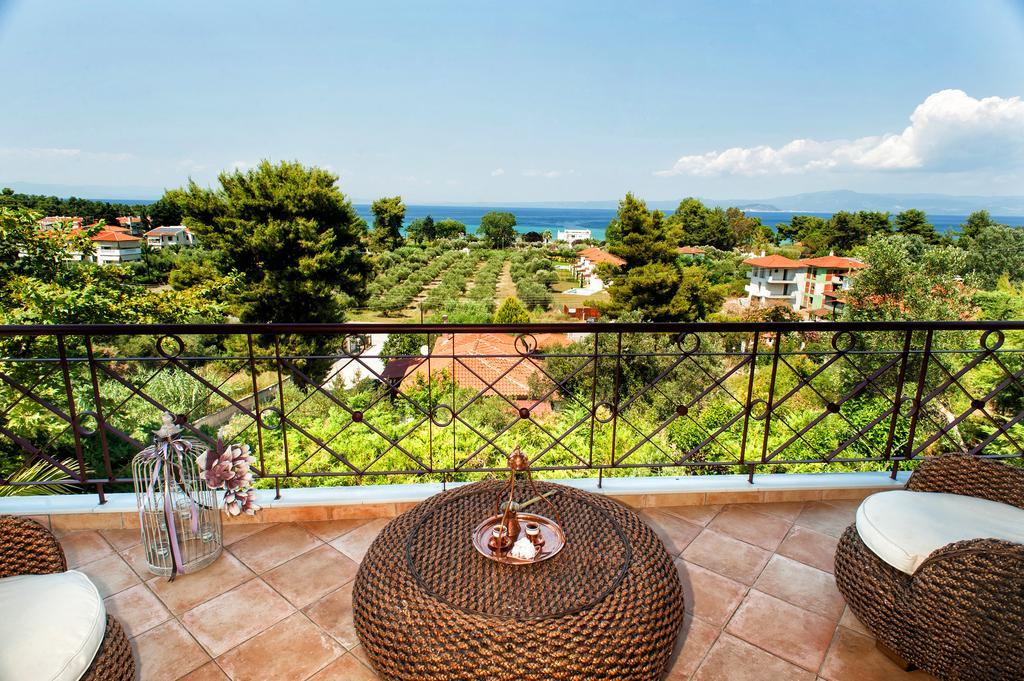 Villa Pefkohori Bagian luar foto