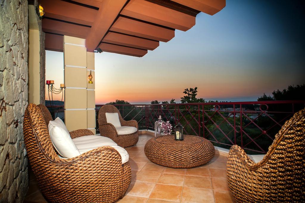 Villa Pefkohori Bagian luar foto