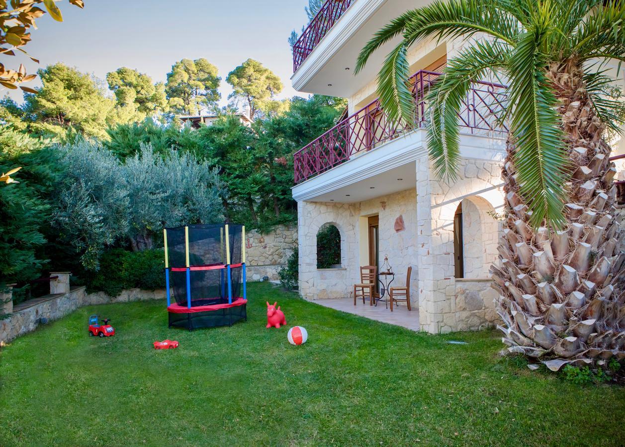 Villa Pefkohori Bagian luar foto